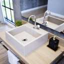 Ver imagem 1 de Kit Cuba Q355 Torneira C50 Válvula 1 Polegada Abs Sifão Pvc Flexível Compace