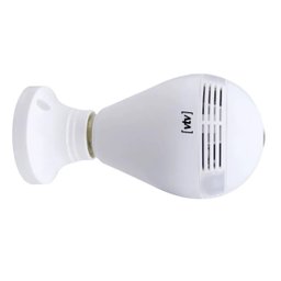Camera de Segurança Wifi Ip Lampada Espia Vtv Digital - 1
