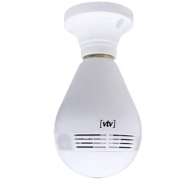 Camera de Segurança Wifi Ip Lampada Espia Vtv Digital - 3
