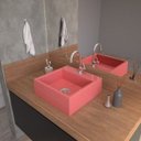 Ver imagem 1 de Kit Cuba Q355 com Torneira 1198 Metal e Válvula Click 1 Polegada B e Sifão Pvc e Flexível Compace