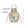 Kit Avental Multiuso Estampado Impermeável + Capa de Microoondas Estampada Impermeável - Bakery - 5