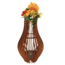 Ver imagem 1 de Vaso de Chão Decorativo Grande Andromeda Mdf:marrom/85x30cm