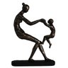 Escultura Mulher e Menino em Resina Casa Fraga - 1