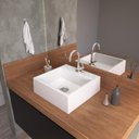 Ver imagem 1 de Kit Cuba Q355 com Torneira 1198 Metal e Válvula Click 1"g e Sifão Pvc e Flexível Compace