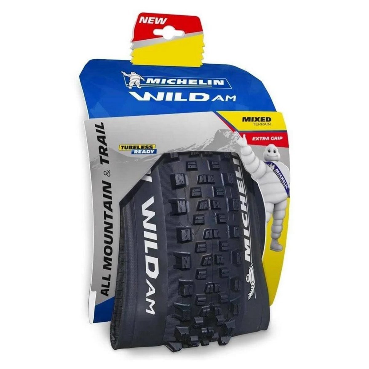 PNEU MICHELIN 29X2.35 WILD AM COMPETITION 3X60TPI KEVLAR TLR WILD AM COMPETITION LINE - 5