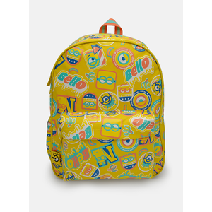 Mochila Puket sem Rodinha Minions:amarelo/un