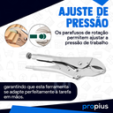 Ver imagem 7 de Alicate De Pressão 10 Polegadas Mordente Curvo Profissional Ferramenta Original Multifuncional Aço A