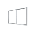 Ver imagem 1 de Vitrô 2 Folhas de Correr Aluminio Branco 1,00x1,20