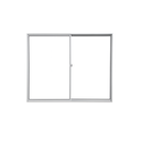 Ver imagem 2 de Vitrô 2 Folhas de Correr Aluminio Branco 1,00x1,20