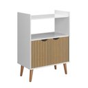 Ver imagem 2 de Armário Aparador Buffet Cantinho do Café Grécia Branco com Canelado