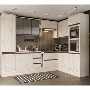 Cozinha Modulada 12 Peças Canto Reto Premium - Arte Cas