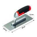 Ver imagem 4 de Desempenadeira Trapezio Aço Inox P/ Efeito Cimento Queimado Atlas