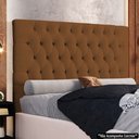 Ver imagem 2 de Cabeceira Casal King Cama Box 195cm Cristal C16 Bouclê Telha - Mpozenato