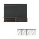 Ver imagem 5 de Painel com Suporte para Tv até 65 Polegadas com Aparador 4 Portas com Espelho Multimóveis Mp1089