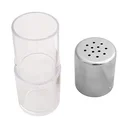 Ver imagem 2 de Saleiro e Pimenteiro 50ml Elegance Parma Inox Brinox Brinox Linh. 53