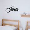 Escrita Jesus Aplique De Parede Em Mdf 6mm - 4