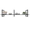 Prateleira Industrial Suspensa para Cozinha - MDF e Nicho Decorativo - 3