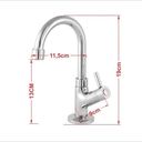 Ver imagem 7 de Kit Cuba Q355 Torneira 1198 Metal Válvula Click 1 Polegada B Compace