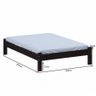 Cama Turca Queen Size Madeira Cor Preto - 3