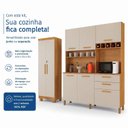 Ver imagem 5 de Kit Armário Multiuso Toronto + Armário de Cozinha Athenas 100% MDF Yescasa
