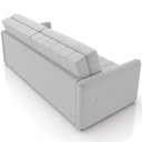 Ver imagem 7 de Sofá Cama Retrátil para Sala de Estar 220cm Porthos M03 Veludo Cinza - Lyam Decor