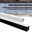 Ver imagem 3 de Perfil de Sobrepor Taschibra para Fita de Led Apex 24 com 3 Metros Preto