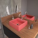 Ver imagem 1 de Kit Cuba Q355 com Torneira 1198 Metal 1/4 Volta Compace