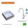 Kit Cuba Q355 com Torneira 1198 Metal 1/4 Volta Compace - 3