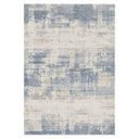 Ver imagem 5 de Tapete Turco Estonado Antilhas 240x340cm Des.9345 - Azul/Bege Branyl