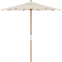 Ver imagem 1 de Ombrelone Treviso de Madeira e Poliéster 3,00m Bege Bel