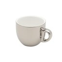 Ver imagem 6 de Conjunto 6 Xícaras de Café com Pires de Porcelana e Suporte Versa Branco-prata 90ml - Wolff