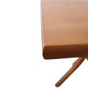 Ver imagem 2 de Mesa Marcela Selva Quadrada 80x80 Restaurante Cafeteria Cozinha Sala de Jantar Castanho Mogno