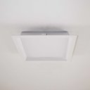 Ver imagem 3 de Painel Plafon Led Recuado Embutir Hide 17,5x17,5 24w Luz Quente Luminatti St3145-branco