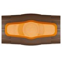 Ver imagem 4 de Registro Esfera Compacto Soldável Pvc Marrom Canos e Tubos Água Fria de 2” Polegadas 60mm Tigre