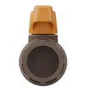 Ver imagem 3 de Registro Esfera Compacto Soldável Pvc Marrom Canos e Tubos Água Fria de 2” Polegadas 60mm Tigre