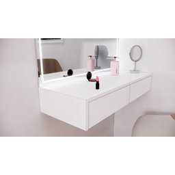 Bancada Penteadeira 2 gavetas 100% MDF - 2