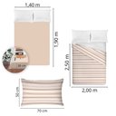 Ver imagem 5 de Jogo de Cama Casal 200 Fios Fiori - Bernardo (7311-1)