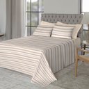 Ver imagem 4 de Jogo de Cama Casal 200 Fios Fiori - Bernardo (7311-1)