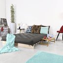 Ver imagem 2 de Futon Casal Tokio Sofa Cama Chumbo Acquablock com Madeira Maciça