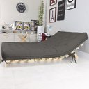 Ver imagem 4 de Futon Casal Tokio Sofa Cama Chumbo Acquablock com Madeira Maciça