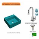 Ver imagem 3 de Kit Cuba Q355 Torneira Luxo 1195 Válvula 1 Polegada Compace