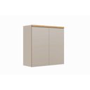 Ver imagem 1 de Armário de Cozinha Modulado Allure C/ 2 Portas 80cm Jequitiba/gris Fosco - Linea Brasil