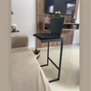 Ver imagem 2 de Mesa Prática de Apoio / Notebook 68x45x30 Cm - Preto