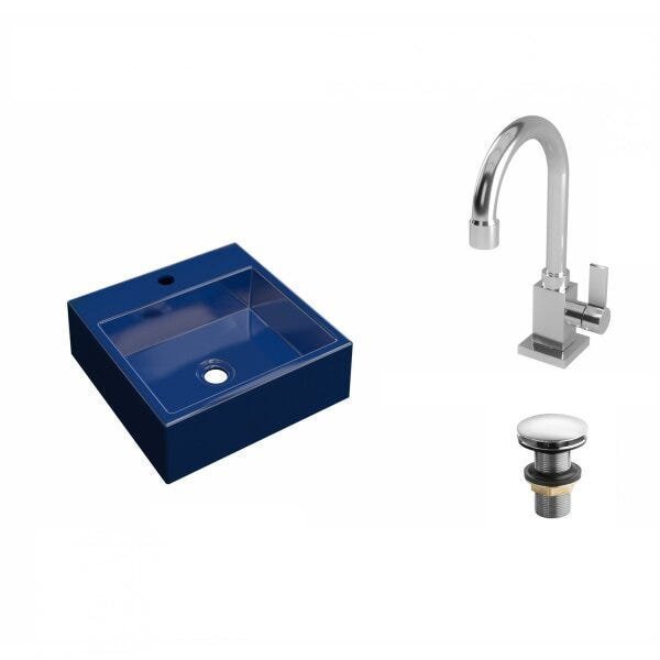 Kit Cuba Q355 Torneira Luxo 1195 Válvula Click 1 Polegada G Compace - 2