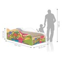 Ver imagem 3 de Cama Fun Planeta Dinossauro Solteiro Com Colchão