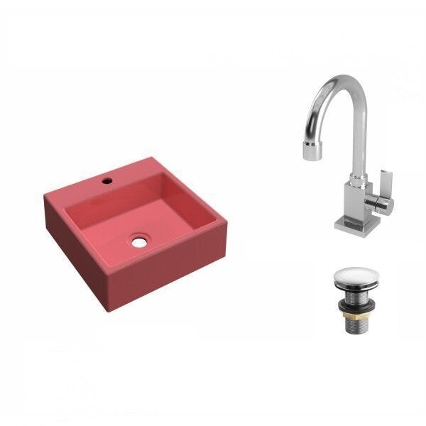 Kit Cuba Q355 Torneira Luxo 1195 Válvula Click 1 Polegada G Compace - 2