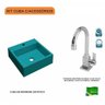 Kit Cuba Q355 Torneira Luxo 1195 Metal 1/4 Volta Compace - 3