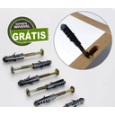 Ver imagem 6 de Nicho Prateleira 2 Peças para Decoração Banheiro Mdf Branco