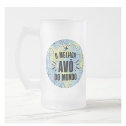 Copo de Chopp Personalizado Presente Melhor Avô do Mundo - 2