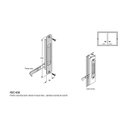 Ver mais imagens de Fecho concha com lingueta FEC 636 para janela de correr - Preto